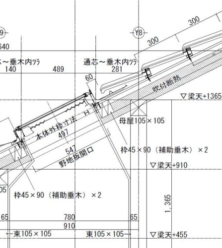 設計のお仕事 プレカット図チェック 瓦屋根の場合 岐阜 愛知の新築 注文住宅ならユーハウスへ